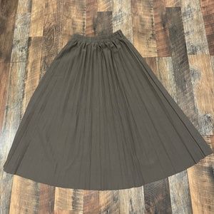 Brown skirt